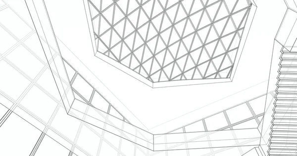 soyut mimari duvar kağıdı, dijital arkaplan