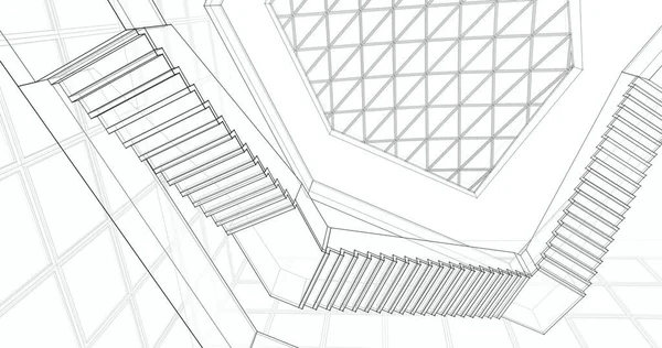 soyut mimari duvar kağıdı, dijital arkaplan