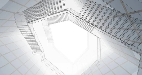 soyut mimari duvar kağıdı konsepti, dijital arkaplan