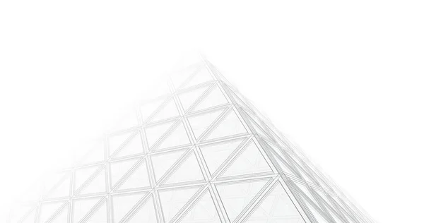 Abstract Architectural Wallpaper Digital Background — Stock Photo, Image