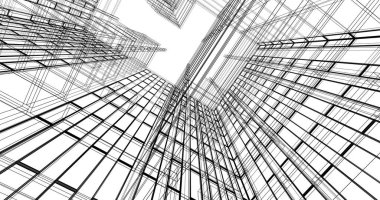 soyut mimari duvar kağıdı, dijital arkaplan