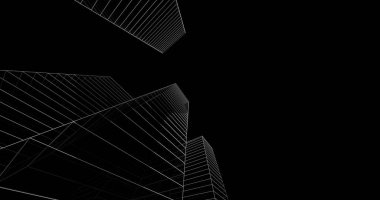 soyut mimari duvar kağıdı, dijital arkaplan