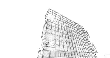 soyut mimari duvar kağıdı, dijital arkaplan