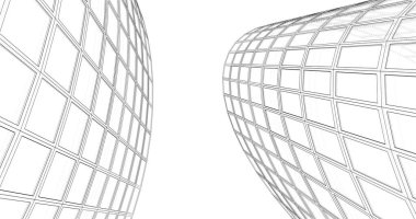 soyut mimari duvar kağıdı, dijital arkaplan