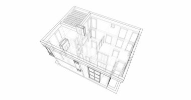 çizgili mimari duvar kağıdı, dijital arkaplan