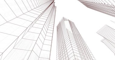 soyut mimari duvar kağıdı, dijital arkaplan