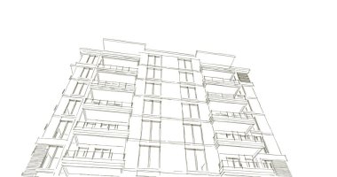 çizgili mimari duvar kağıdı, dijital arkaplan