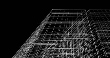 soyut mimari duvar kağıdı, dijital arkaplan