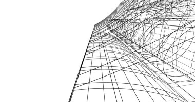 soyut mimari duvar kağıdı, dijital arkaplan