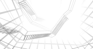 soyut mimari duvar kağıdı, dijital arkaplan