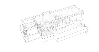 çizgili mimari duvar kağıdı, dijital arkaplan