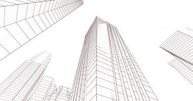 soyut mimari duvar kağıdı, dijital arkaplan