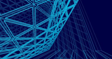 soyut mimari duvar kağıdı, dijital arkaplan