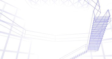 soyut mimari duvar kağıdı, dijital arkaplan