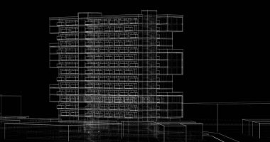 soyut mimari duvar kağıdı, dijital arkaplan