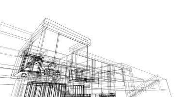 çizgili mimari duvar kağıdı, dijital arkaplan