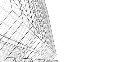 soyut mimari duvar kağıdı, dijital arkaplan