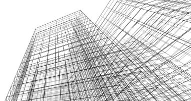 soyut mimari duvar kağıdı, dijital arkaplan