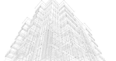 soyut mimari duvar kağıdı, dijital arkaplan