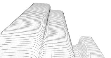 soyut mimari duvar kağıdı, dijital arkaplan