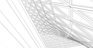 soyut mimari duvar kağıdı, dijital arkaplan