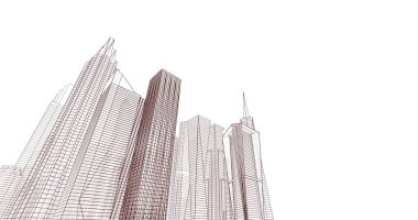 soyut mimari duvar kağıdı, dijital arkaplan