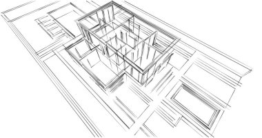 soyut mimari duvar kağıdı, dijital arkaplan