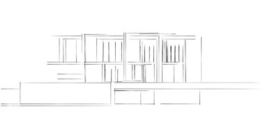 soyut mimari duvar kağıdı, dijital arkaplan