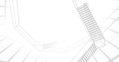 soyut mimari duvar kağıdı, dijital arkaplan