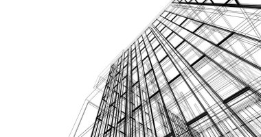 soyut mimari duvar kağıdı, dijital arkaplan