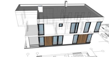 çizgili mimari duvar kağıdı, dijital arkaplan