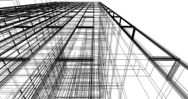 soyut mimari duvar kağıdı, dijital arkaplan