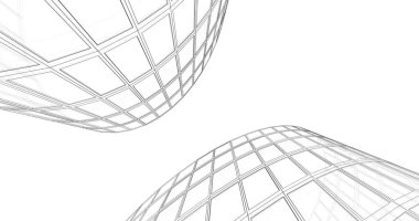 soyut mimari duvar kağıdı, dijital arkaplan