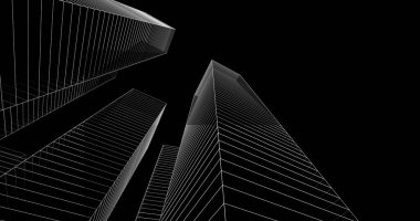 soyut mimari duvar kağıdı, dijital arkaplan