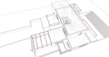 çizgili mimari duvar kağıdı, dijital arkaplan
