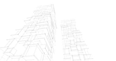 soyut mimari duvar kağıdı, dijital arkaplan