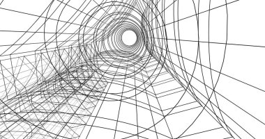 soyut mimari duvar kağıdı, dijital arkaplan