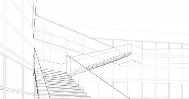 soyut mimari duvar kağıdı, dijital arkaplan