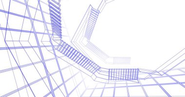 soyut mimari duvar kağıdı, dijital arkaplan