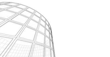 soyut mimari duvar kağıdı, dijital arkaplan