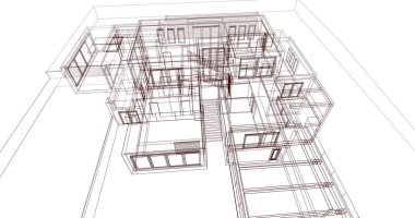 çizgili mimari duvar kağıdı, dijital arkaplan