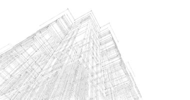 soyut mimari duvar kağıdı, dijital arkaplan