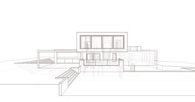 çizgili mimari duvar kağıdı, dijital arkaplan