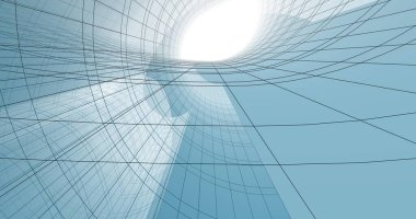 soyut mimari duvar kağıdı, dijital arkaplan