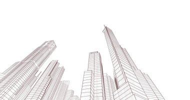 soyut mimari duvar kağıdı, dijital arkaplan