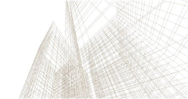 soyut mimari duvar kağıdı, dijital arkaplan