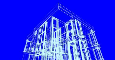 çizgili mimari duvar kağıdı, dijital arkaplan