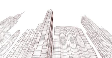 soyut mimari duvar kağıdı, dijital arkaplan