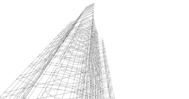 soyut mimari duvar kağıdı, dijital arkaplan