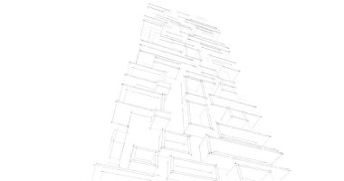 soyut mimari duvar kağıdı, dijital arkaplan